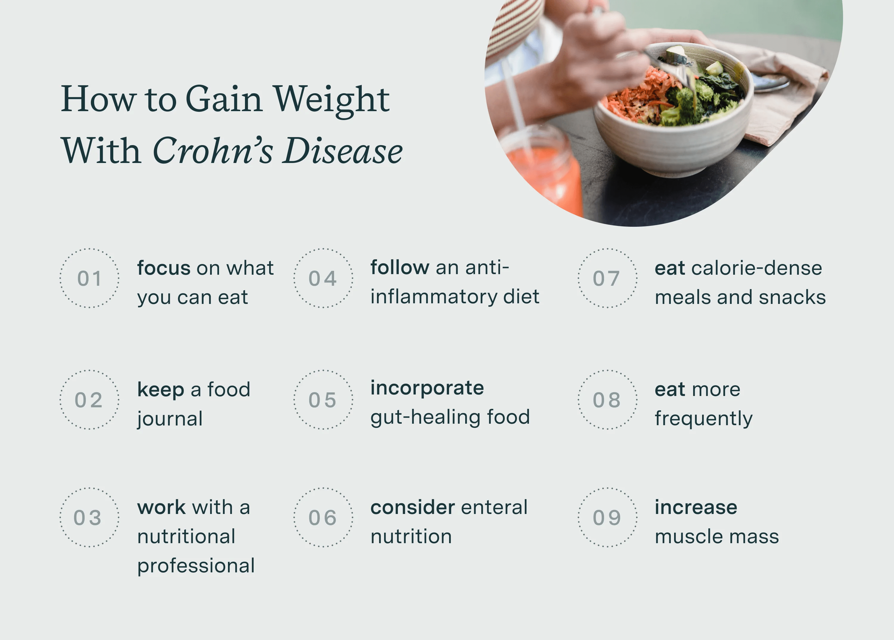 How To Gain Weight With Crohn's Disease 9 Tips For Managing Your Health